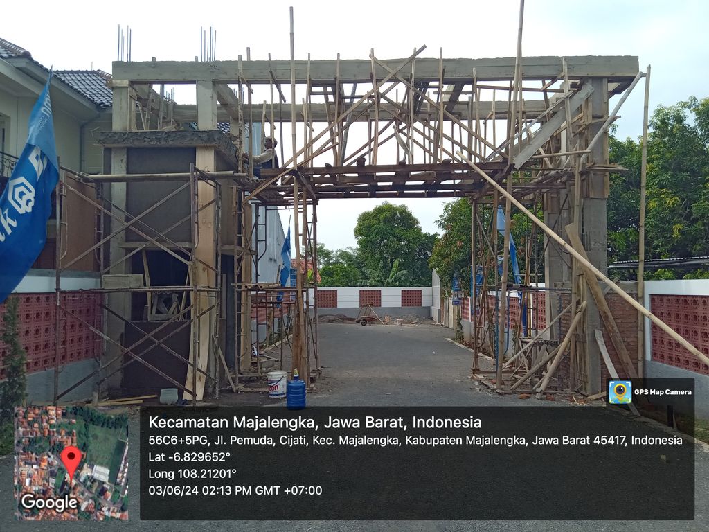 foto gerbang perumahan PURI MEGA CITRA - CIJATI II
