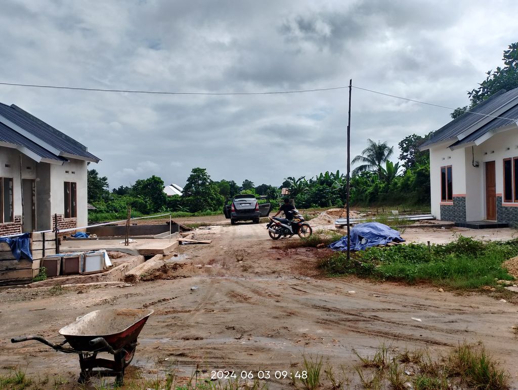 foto gerbang perumahan Nafilah residence