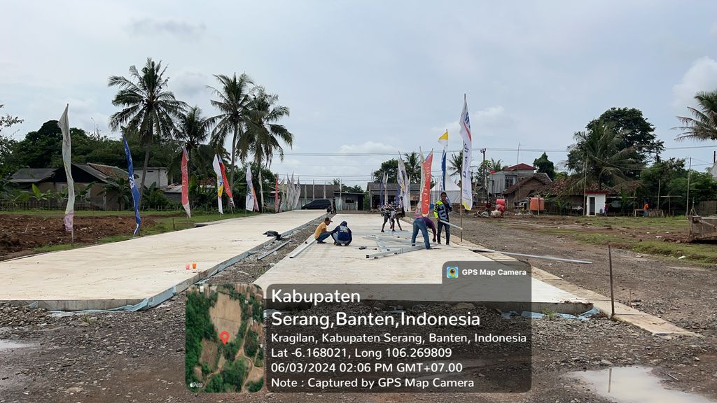 foto posisi tengah perumahan Perumahan Alam Asri