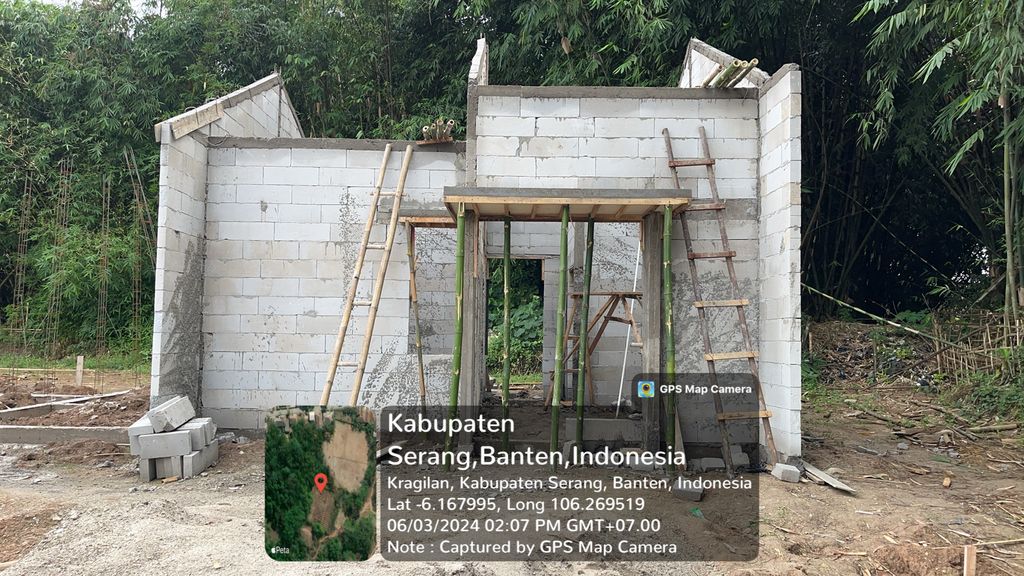 foto contoh rumah perumahan Perumahan Alam Asri