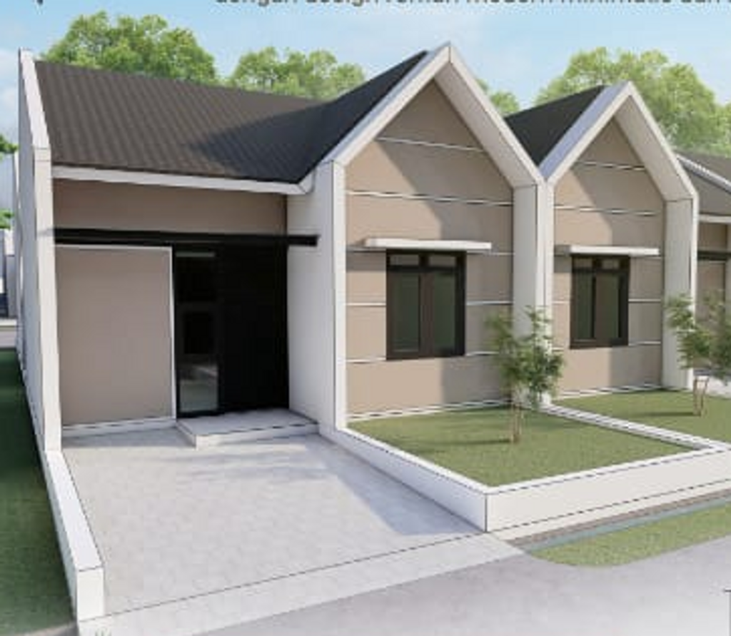 foto tampak rumah tipe 27 perumahan GRAHA TRESNA 4 TAHAP 2