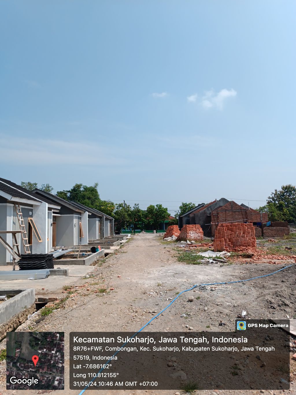 foto posisi tengah perumahan Puri Kamulyan 3