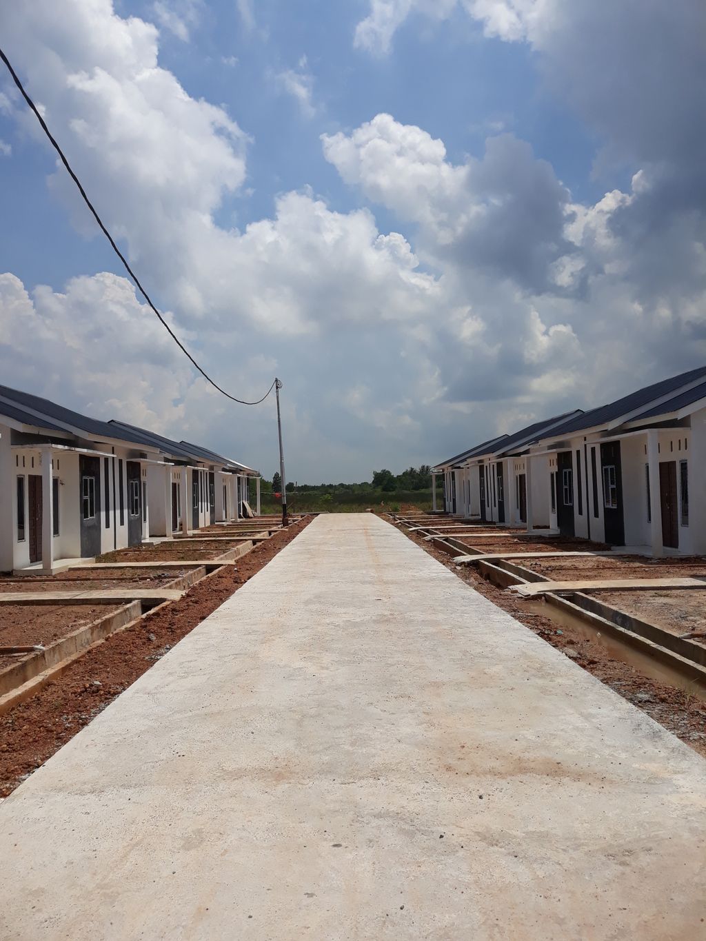 foto gerbang perumahan KOTA RAJA TAPAK SEJAHTERA