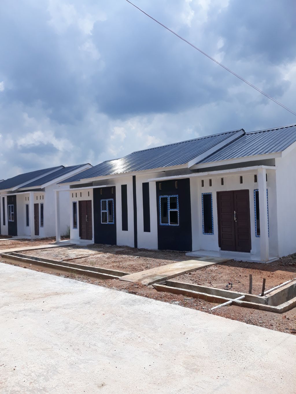 foto contoh rumah perumahan KOTA RAJA TAPAK SEJAHTERA