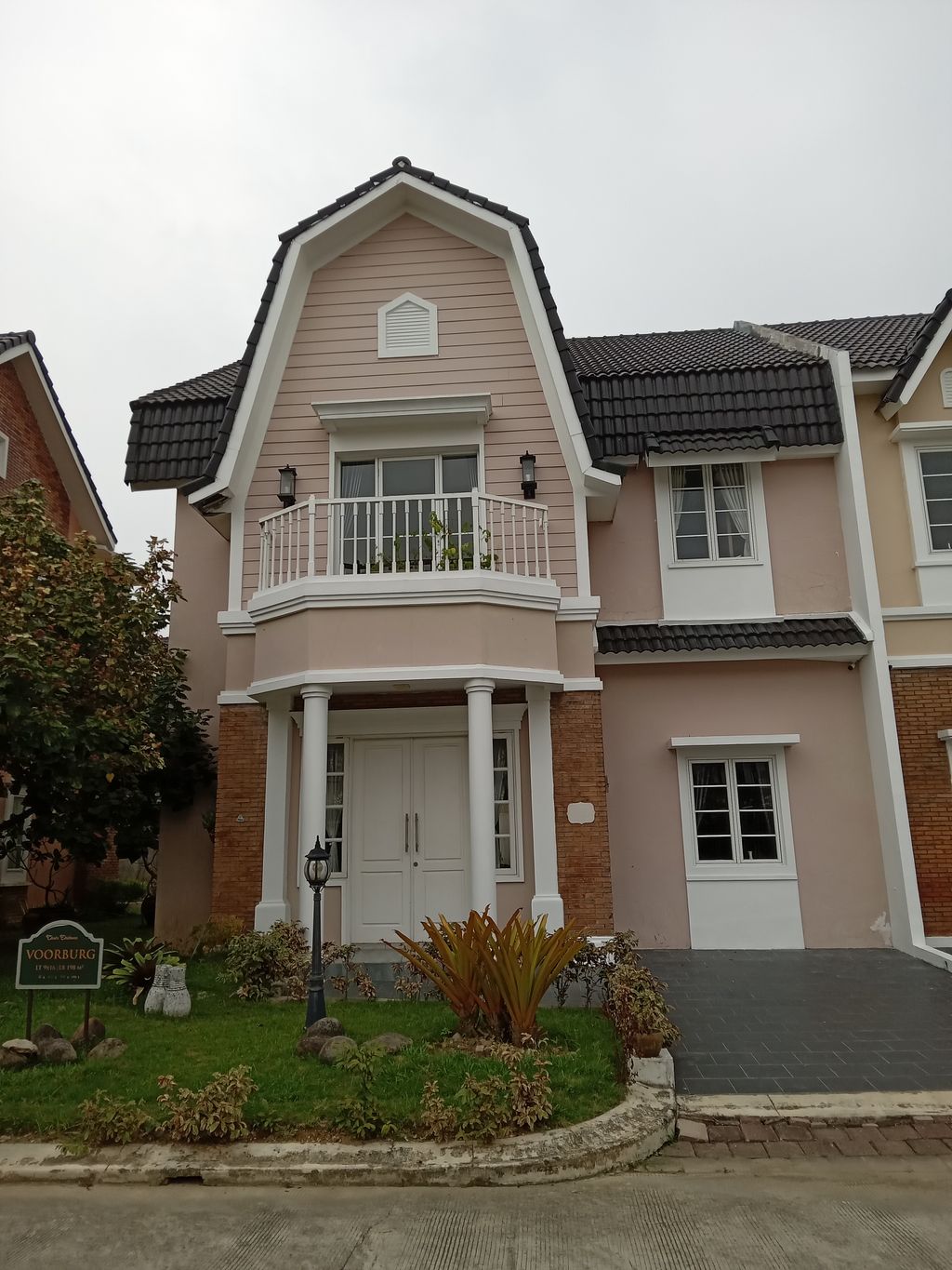 foto denah rumah tipe POLLEN P perumahan MEDAN RESORT CITY CLUSTER K