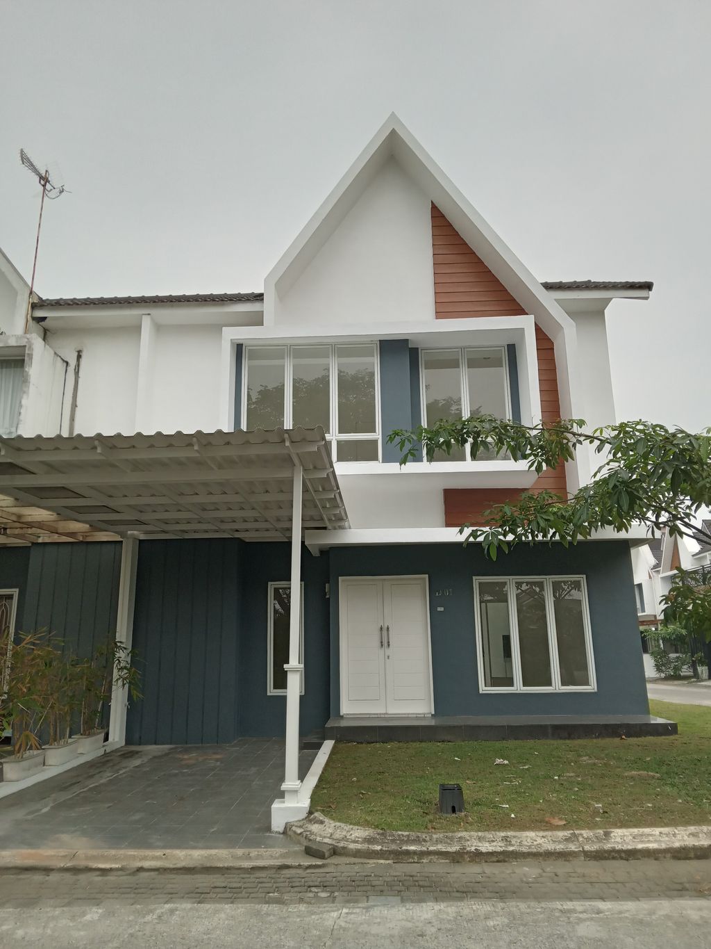 foto denah rumah tipe BREDA K perumahan MEDAN RESORT CITY CLUSTER K