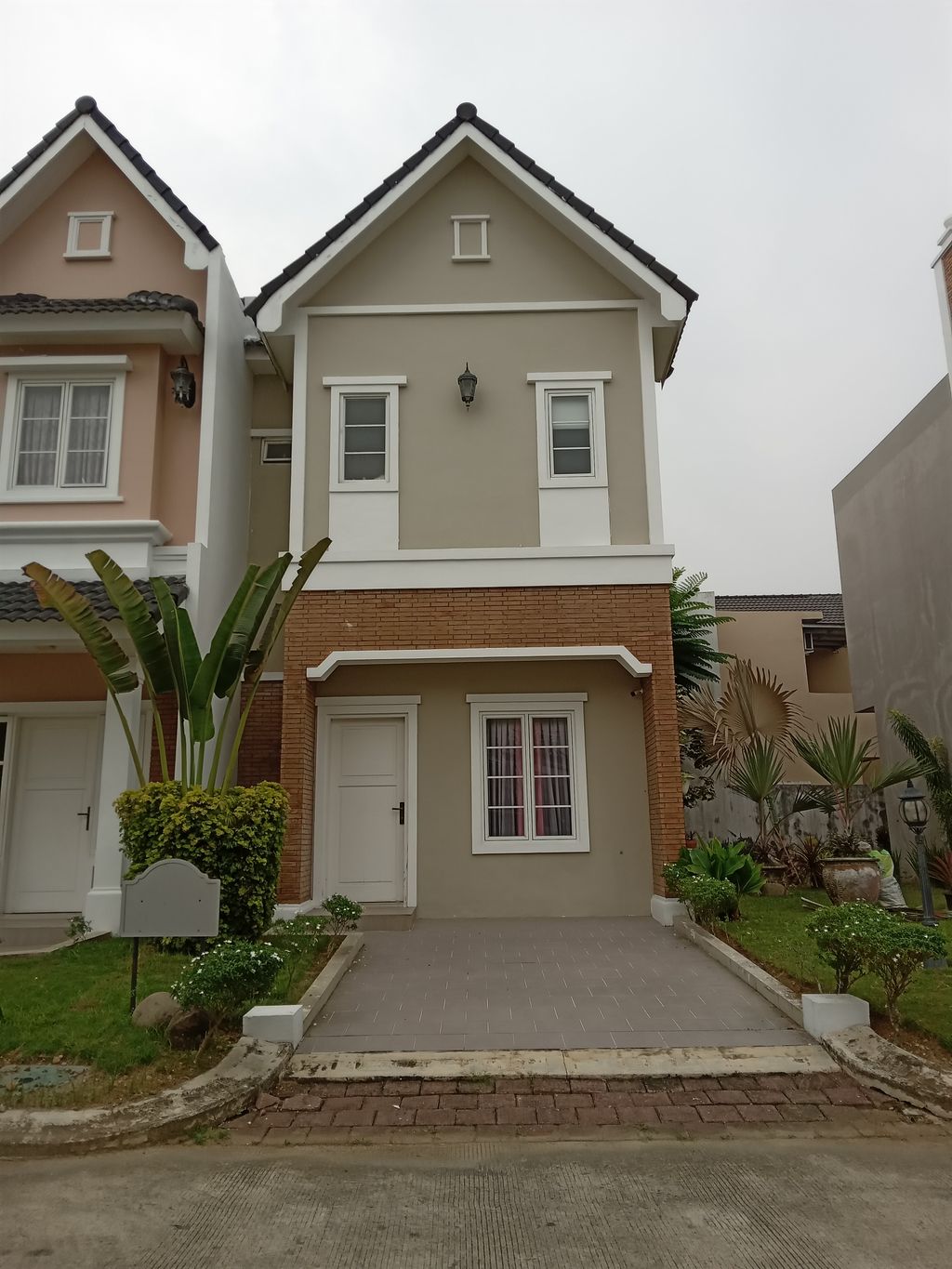 foto denah rumah tipe LEIDEN K perumahan MEDAN RESORT CITY CLUSTER K