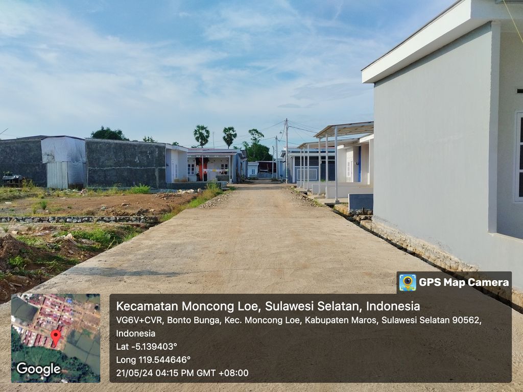 foto posisi tengah perumahan BUKIT ASERA TAHAP II