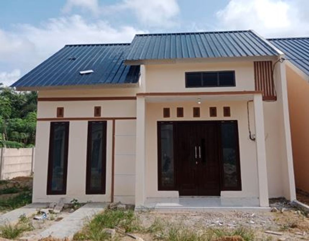 foto tampak rumah tipe 36 perumahan GREEN LIVING
