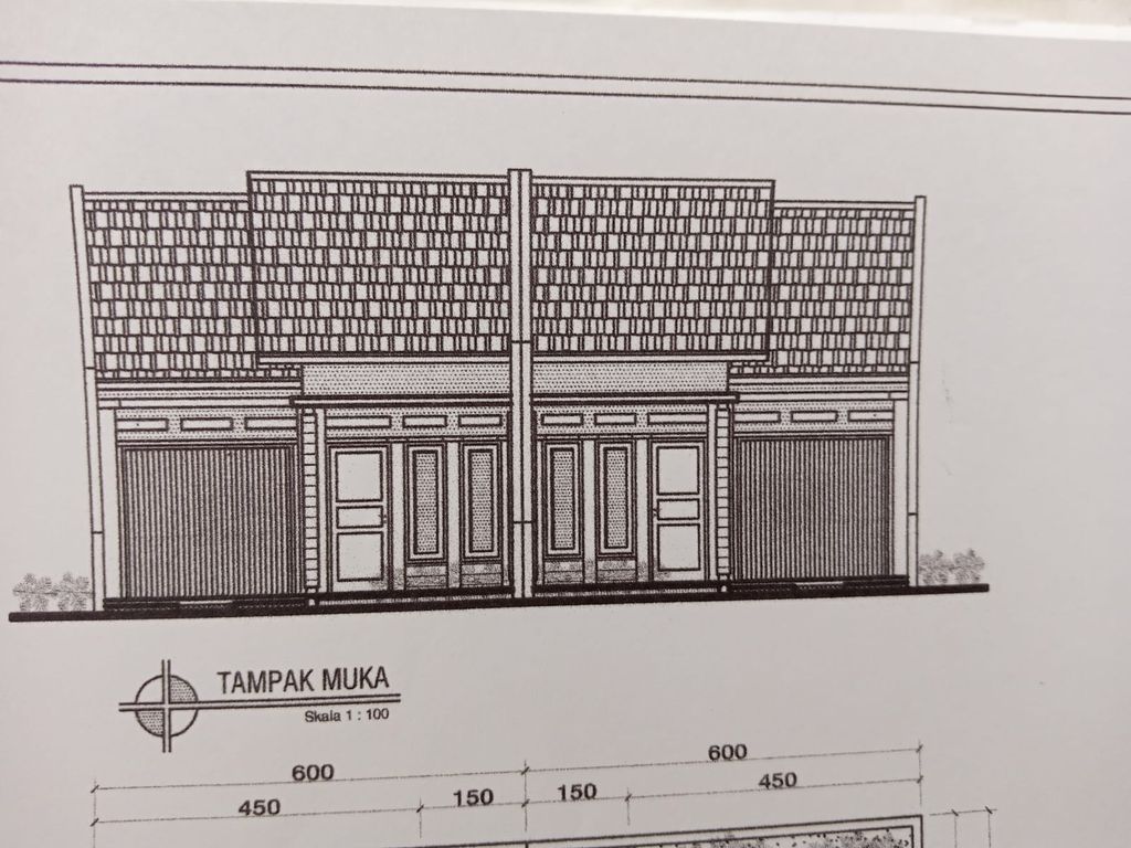 foto tampak rumah tipe T36/102 perumahan GRAMAPURI PERSADA