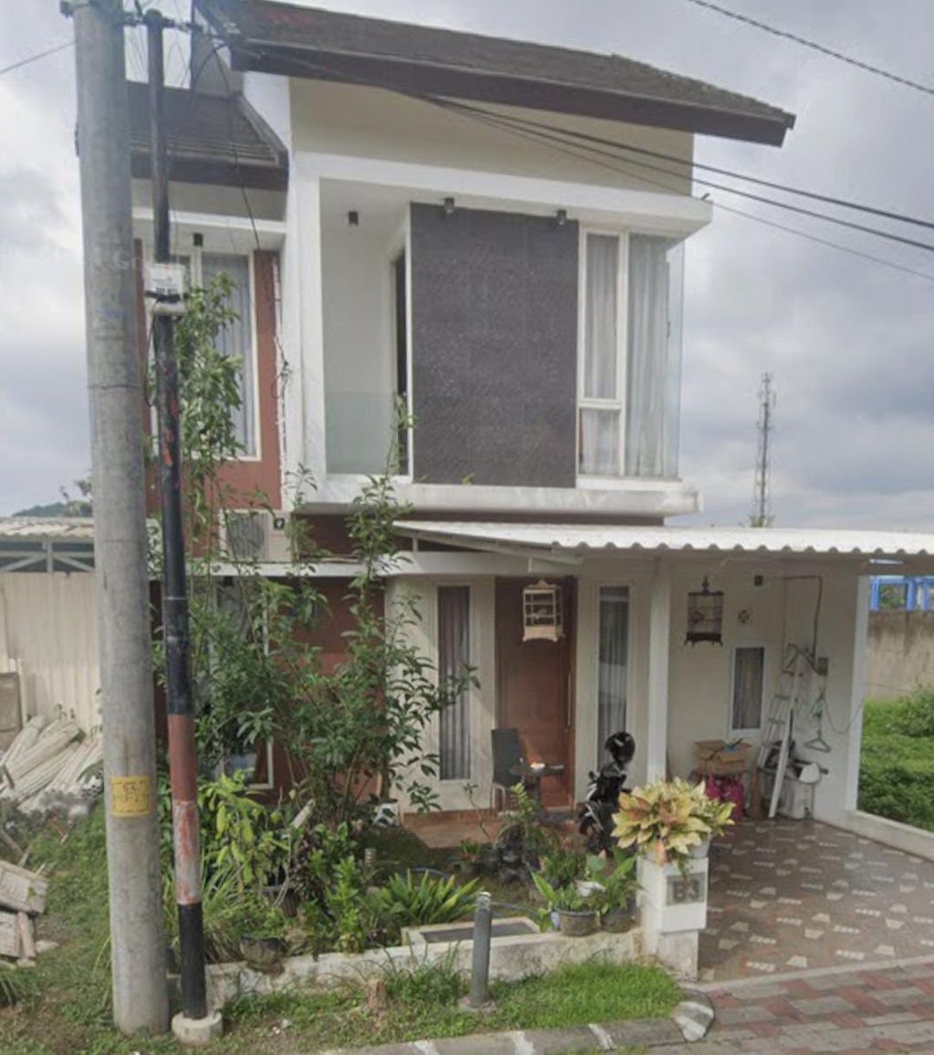 foto tampak rumah tipe 110/137 perumahan GRAND PANCA ARGA