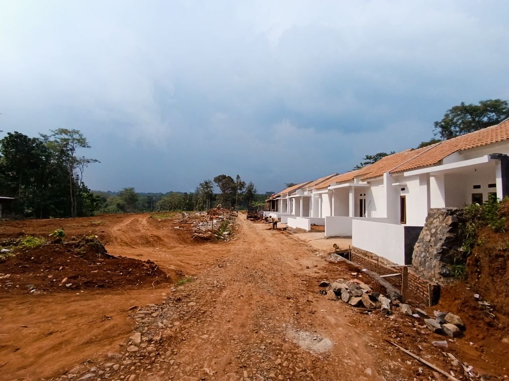foto gerbang perumahan Barra Residence
