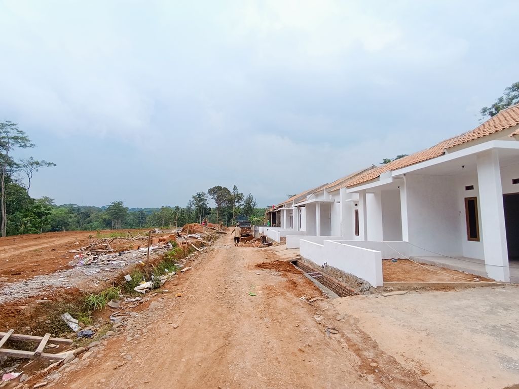 foto posisi tengah perumahan Barra Residence