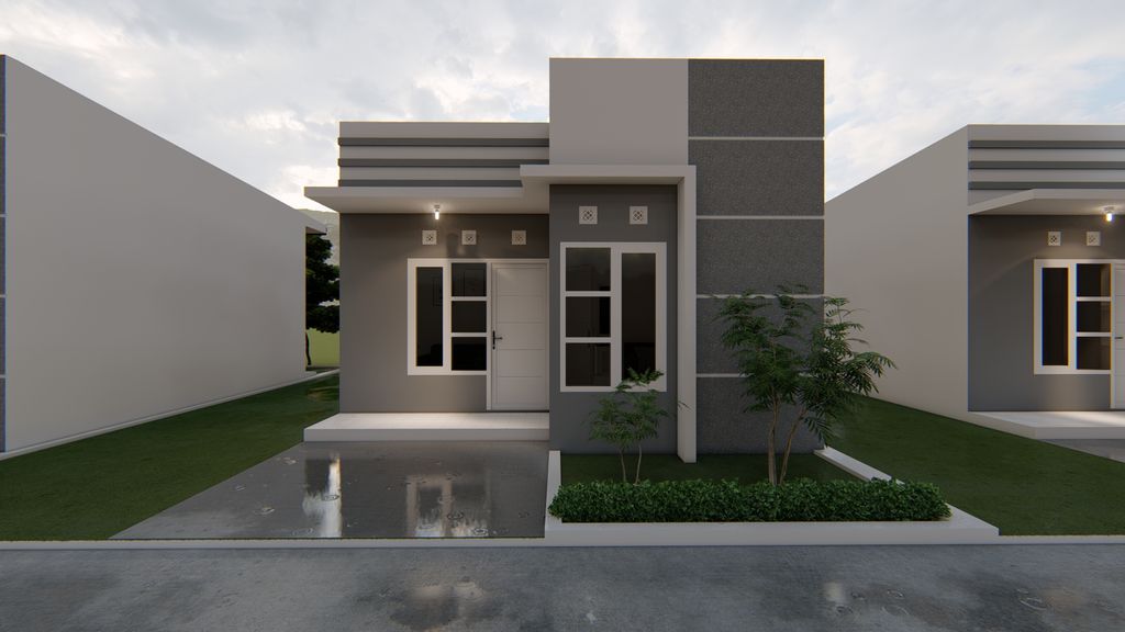 foto contoh rumah perumahan GRIYA VILANDRA 1