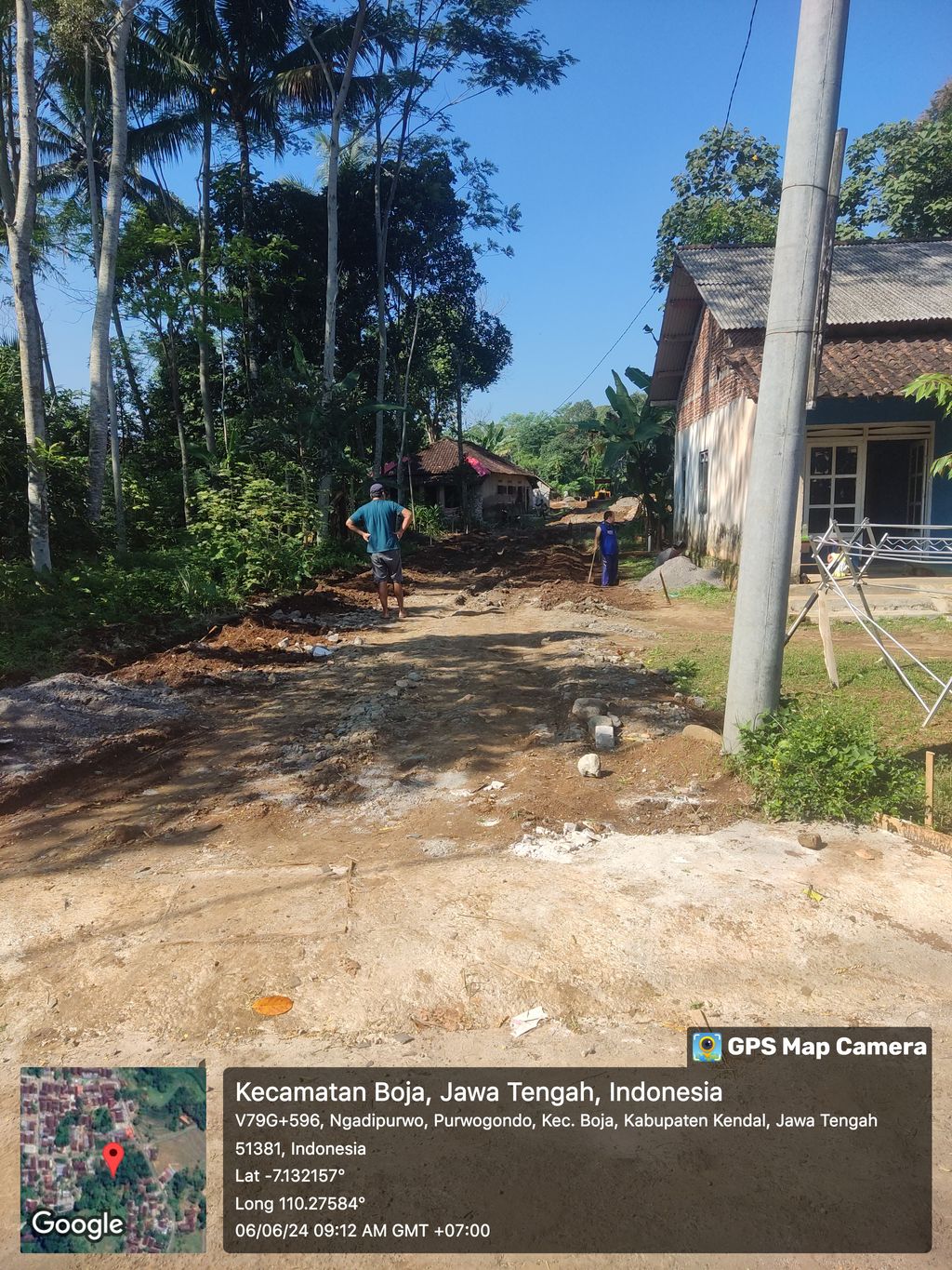 foto gerbang perumahan Perumahan Berkah Asri Purwogondo