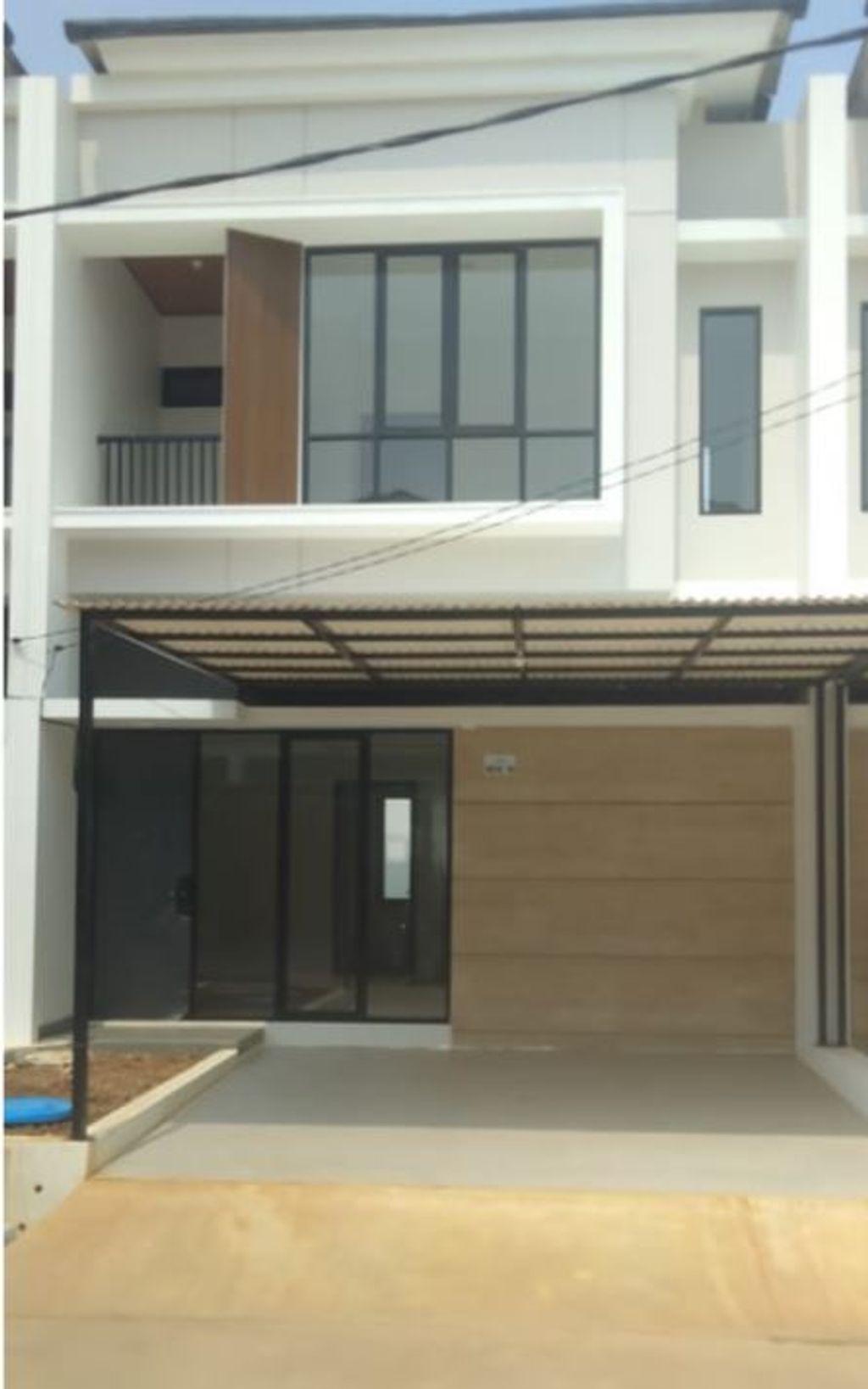 foto tampak rumah tipe TORINO (84) perumahan VICTORIA GREEN RESIDENCE