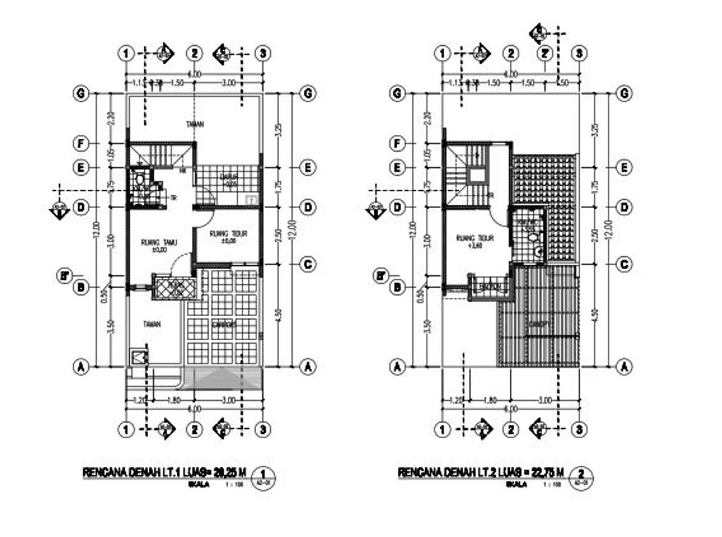 foto denah rumah tipe MILAN perumahan VICTORIA GREEN RESIDENCE