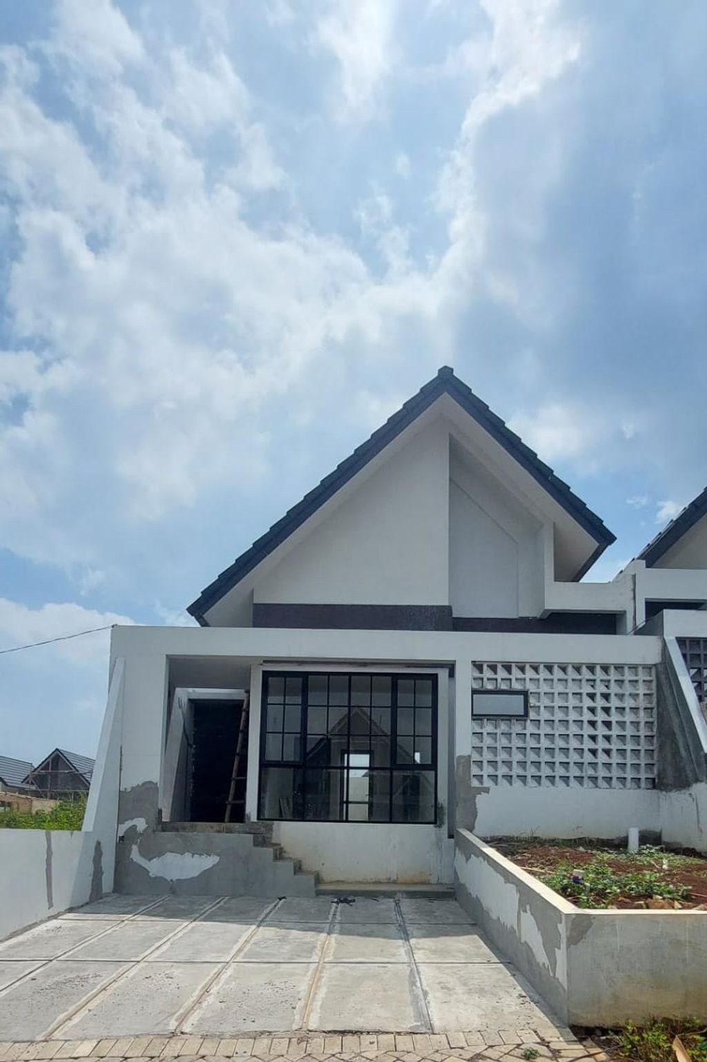 foto tampak rumah tipe VITO D25 perumahan BSB City THE MILES