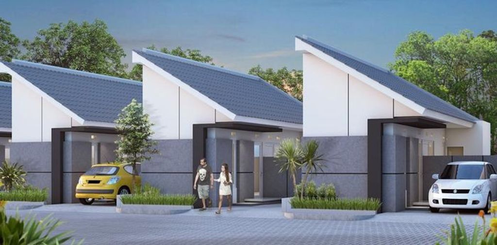 foto tampak rumah tipe 30 Phase 3 perumahan GRAHA KUSUMA