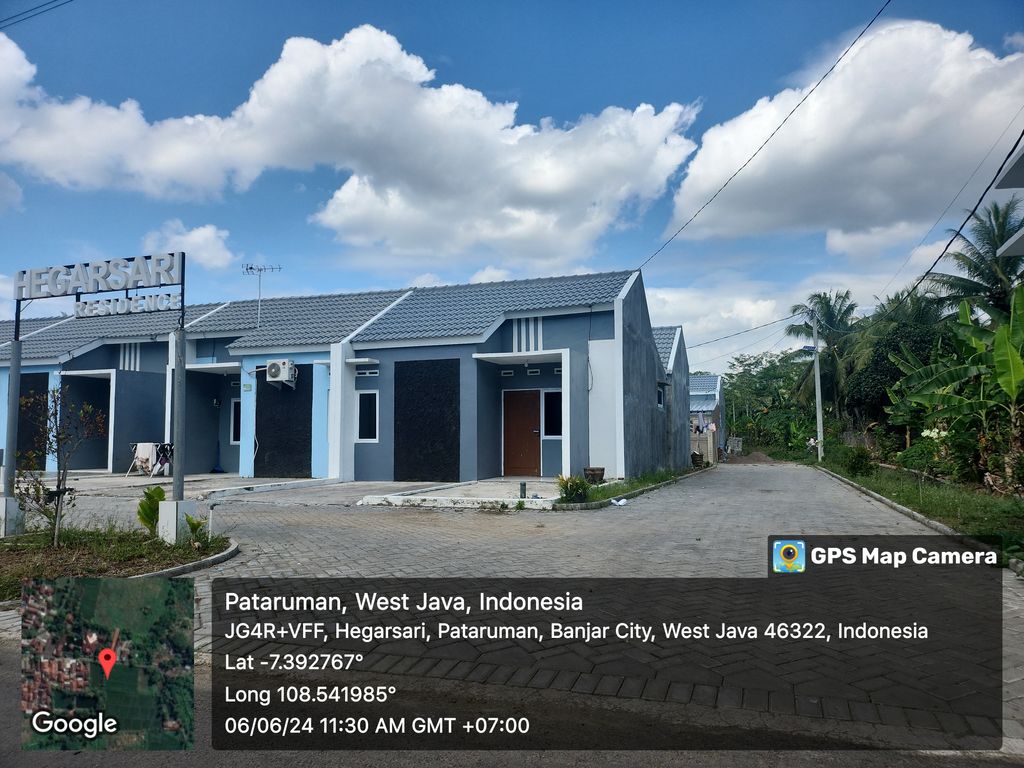 foto gerbang perumahan HEGARSARI RESIDENCE TAHAP 2