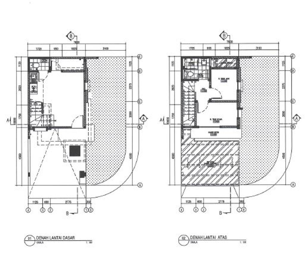 foto denah rumah tipe Lilac perumahan DISTRIK 17 & 19 ( CLUSTER DENVER)