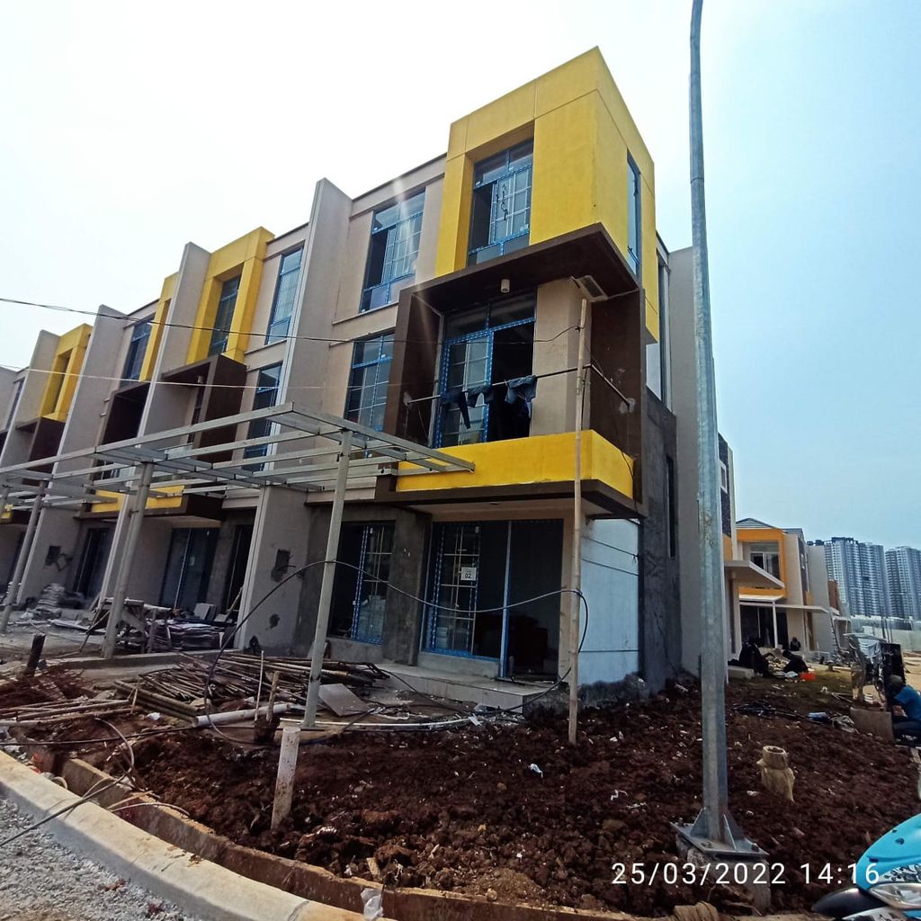 foto tampak rumah tipe ARALIA perumahan DISTRIK 17 & 19 ( CLUSTER DENVER)