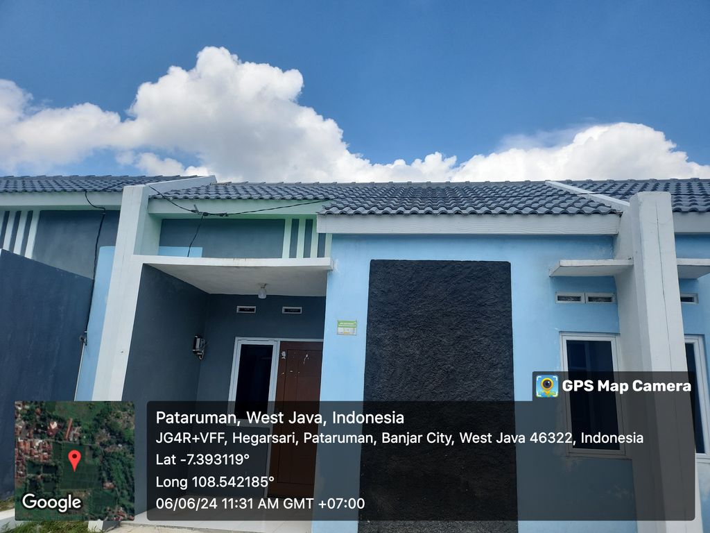 foto tampak rumah tipe 30/90 perumahan HEGARSARI RESIDENCE TAHAP 2