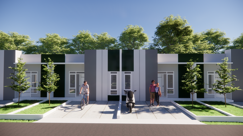 foto tampak rumah tipe Subsidi 30/60 2024 (subsidi) perumahan NISMARA