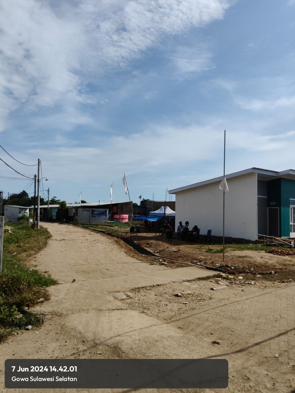 foto gerbang perumahan Arizka Taeng Residence