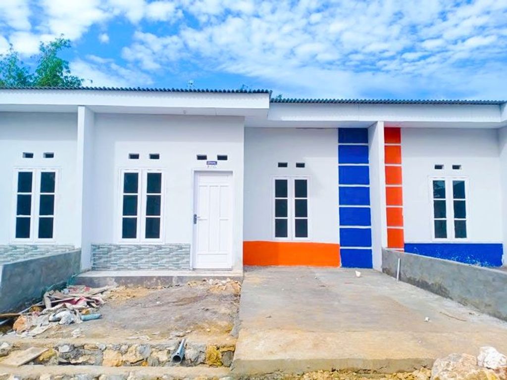 foto tampak rumah tipe 30/72 perumahan BUKIT ASERA TAHAP II