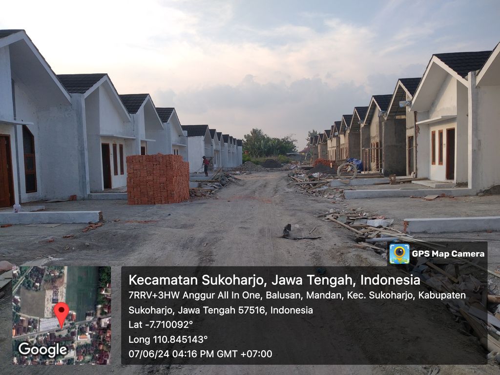 foto posisi tengah perumahan PERUMAHAN TP ABADI SEKTOR SOMPEL BARU