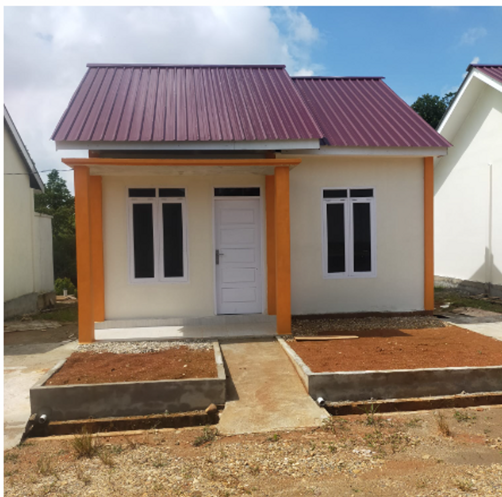 foto tampak rumah tipe 36 (PMK 2023) perumahan CAKRAWALA NUSANTARA REGENCY