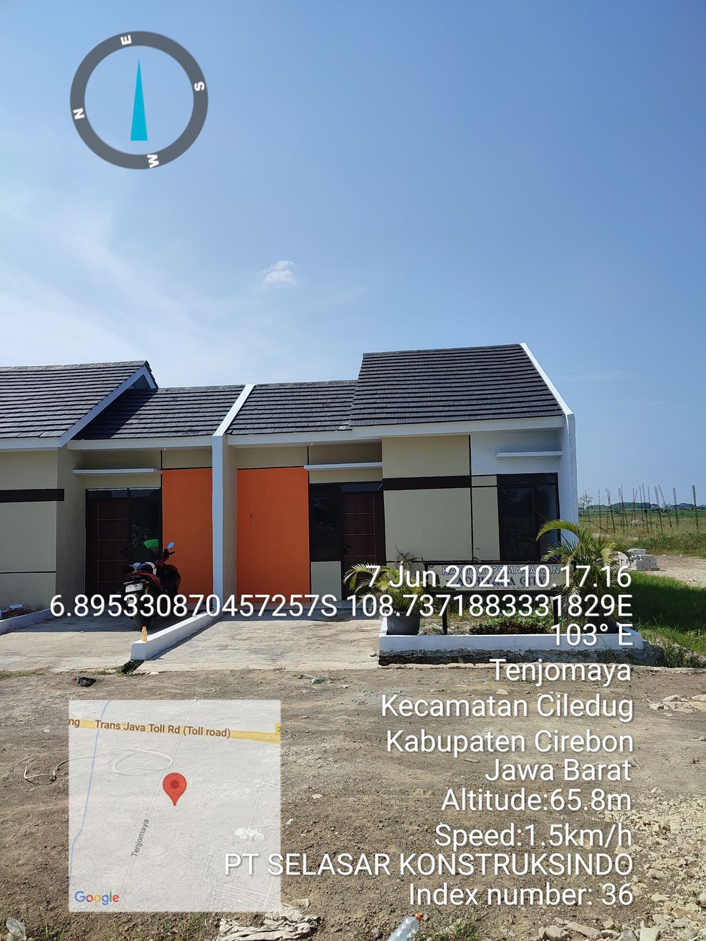foto contoh rumah perumahan PERUMAHAN ADHIYASA CILEDUG