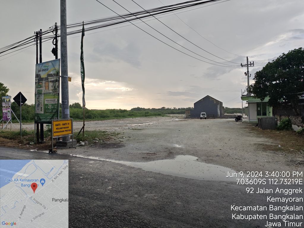 foto gerbang perumahan GRAND KEMAYORAN TAHAP 2