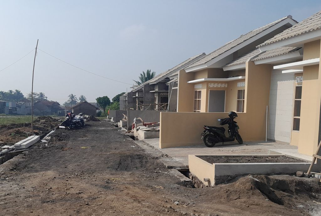 foto posisi tengah perumahan HUMAIRA RESIDENCE