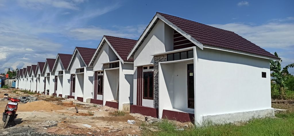 foto denah rumah tipe ARWANA RESIDENCE 24 perumahan ARWANA RESIDENCE 24