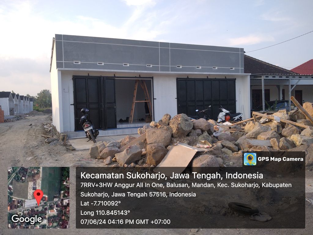 foto tampak rumah tipe KIOS perumahan PERUMAHAN TP ABADI SEKTOR SOMPEL BARU