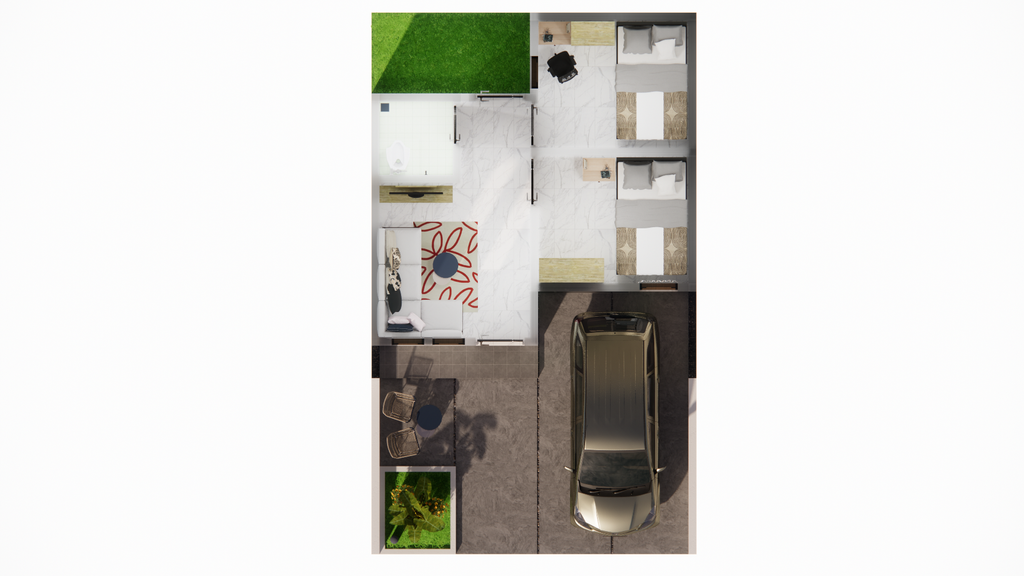 foto denah rumah tipe PENEGAK perumahan PERUMAHAN TP ABADI SEKTOR SOMPEL BARU