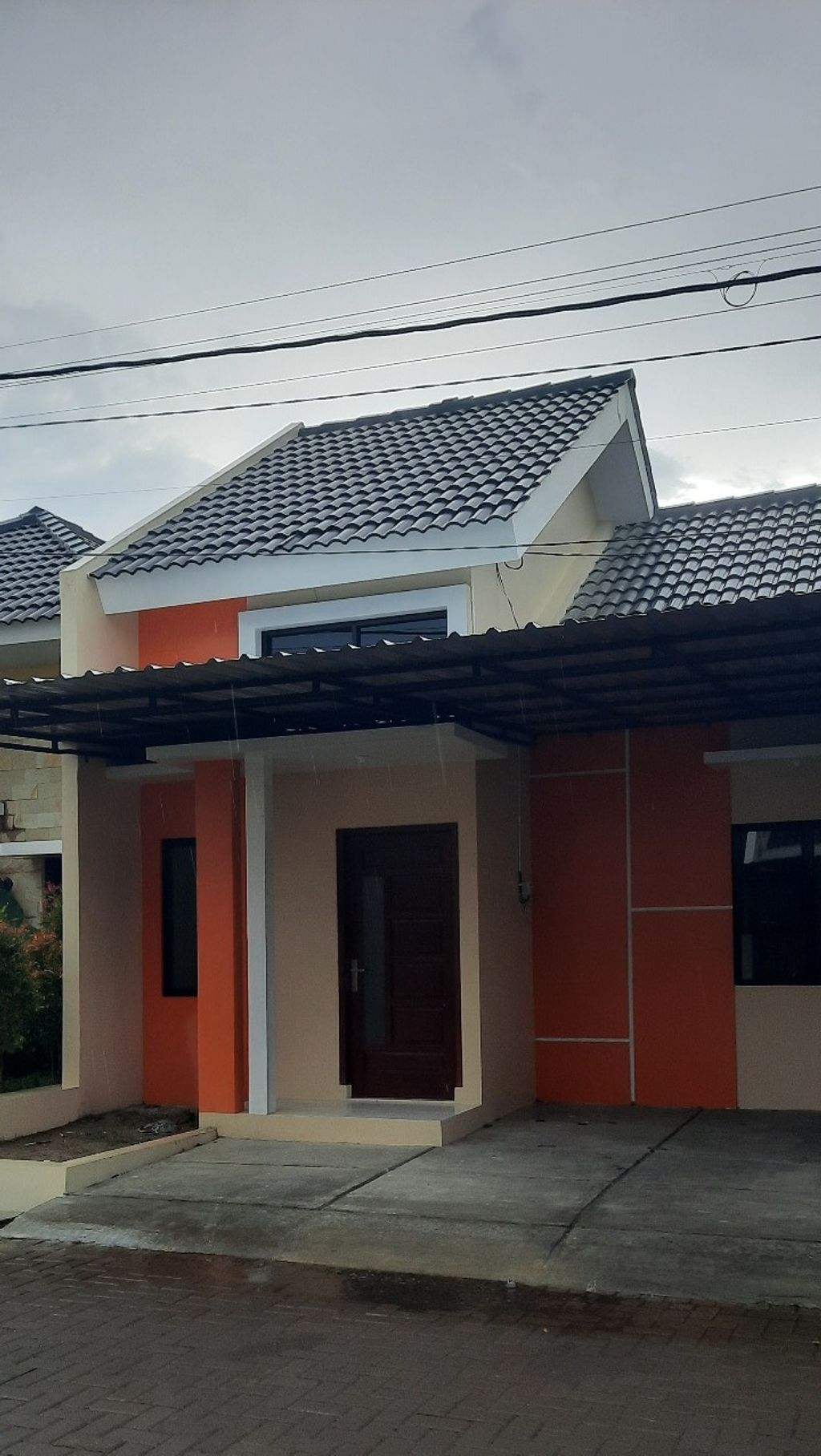 foto tampak rumah tipe 36 perumahan EDELWEIS BARU
