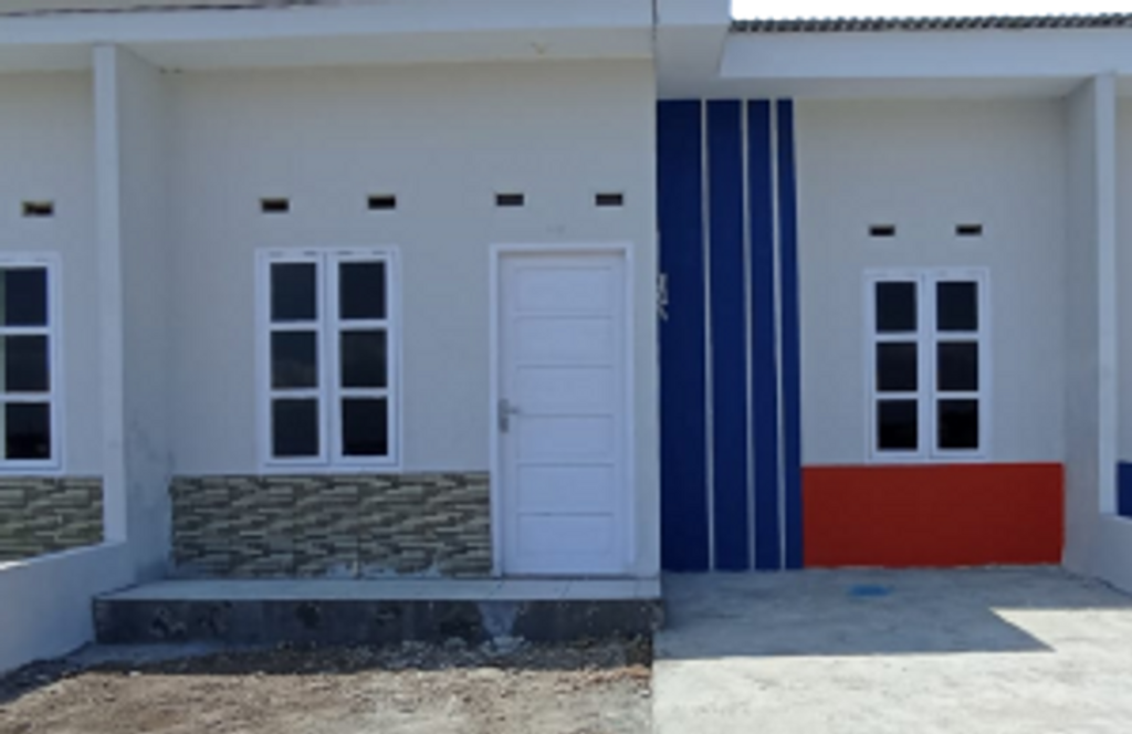 foto tampak rumah tipe 30 perumahan ASERA REGENCY TAHAP 2