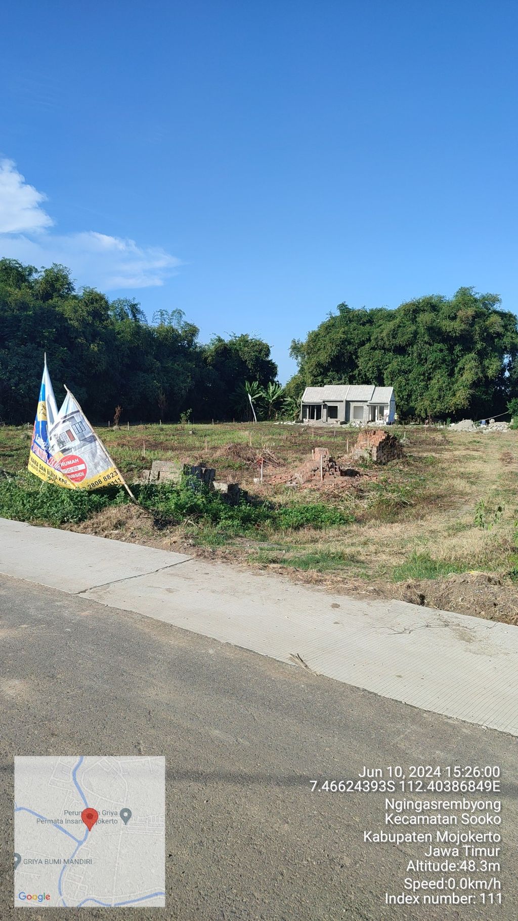 foto gerbang perumahan GRIYA TEGAL ARUM