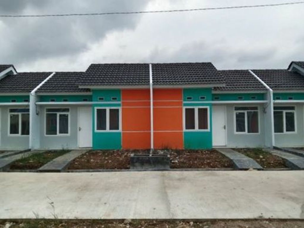 foto tampak rumah tipe New Jamrud 2024 - 27/60 perumahan PONDOK PERMATA TAHAP 3