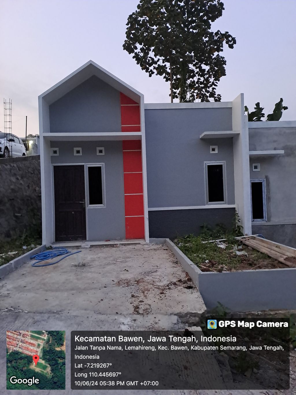 foto posisi tengah perumahan Kembang Rubah Regency 6 Lemahireng