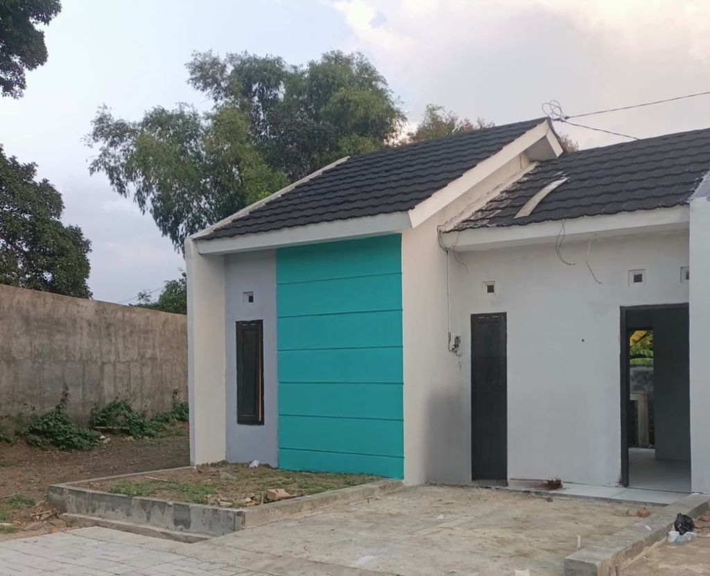 foto tampak rumah tipe 30/60 perumahan PURI KAHIYANGAN ASRI SONOREJO