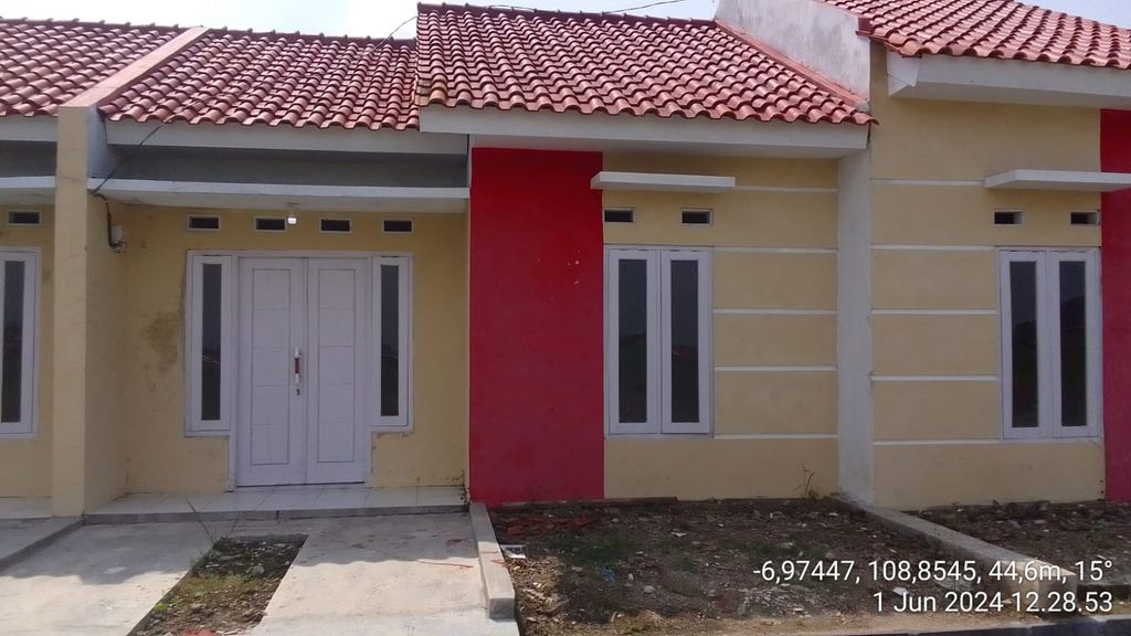 foto tampak rumah tipe 36/60 perumahan Perumahan Griya Intan Asri