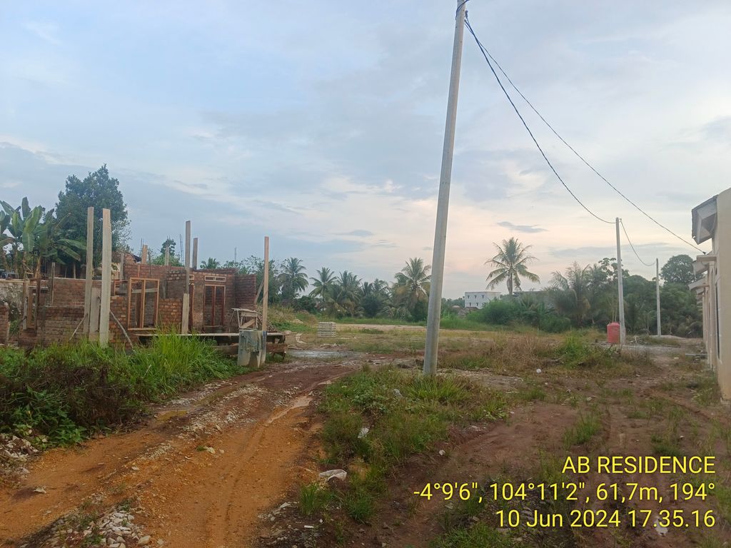 foto posisi tengah perumahan AB RESIDENCE