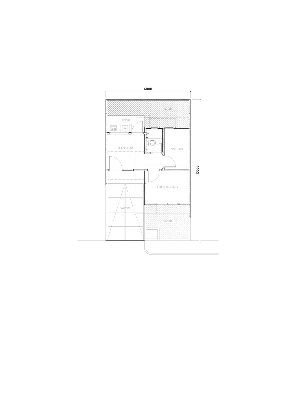 foto denah rumah tipe Millenial Home H11 perumahan Grand Estate Marina City