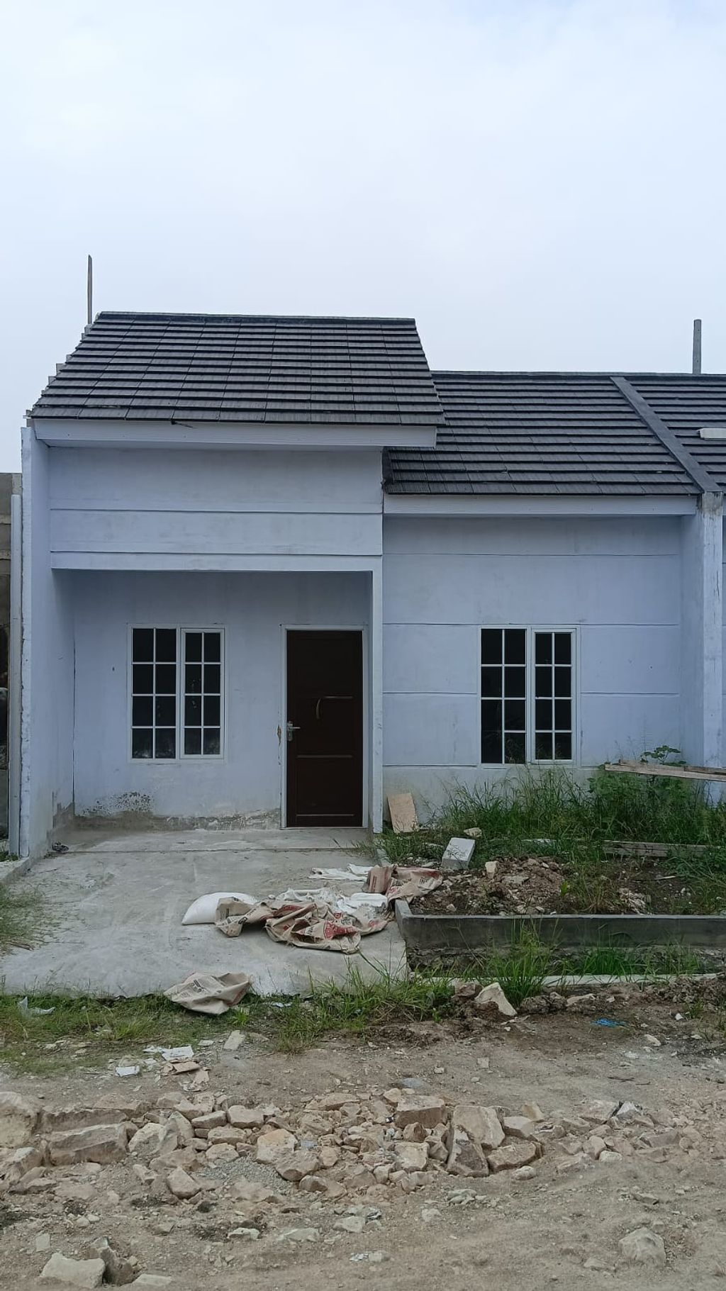 foto tampak rumah tipe 30/60 perumahan GEBANG PERMAI