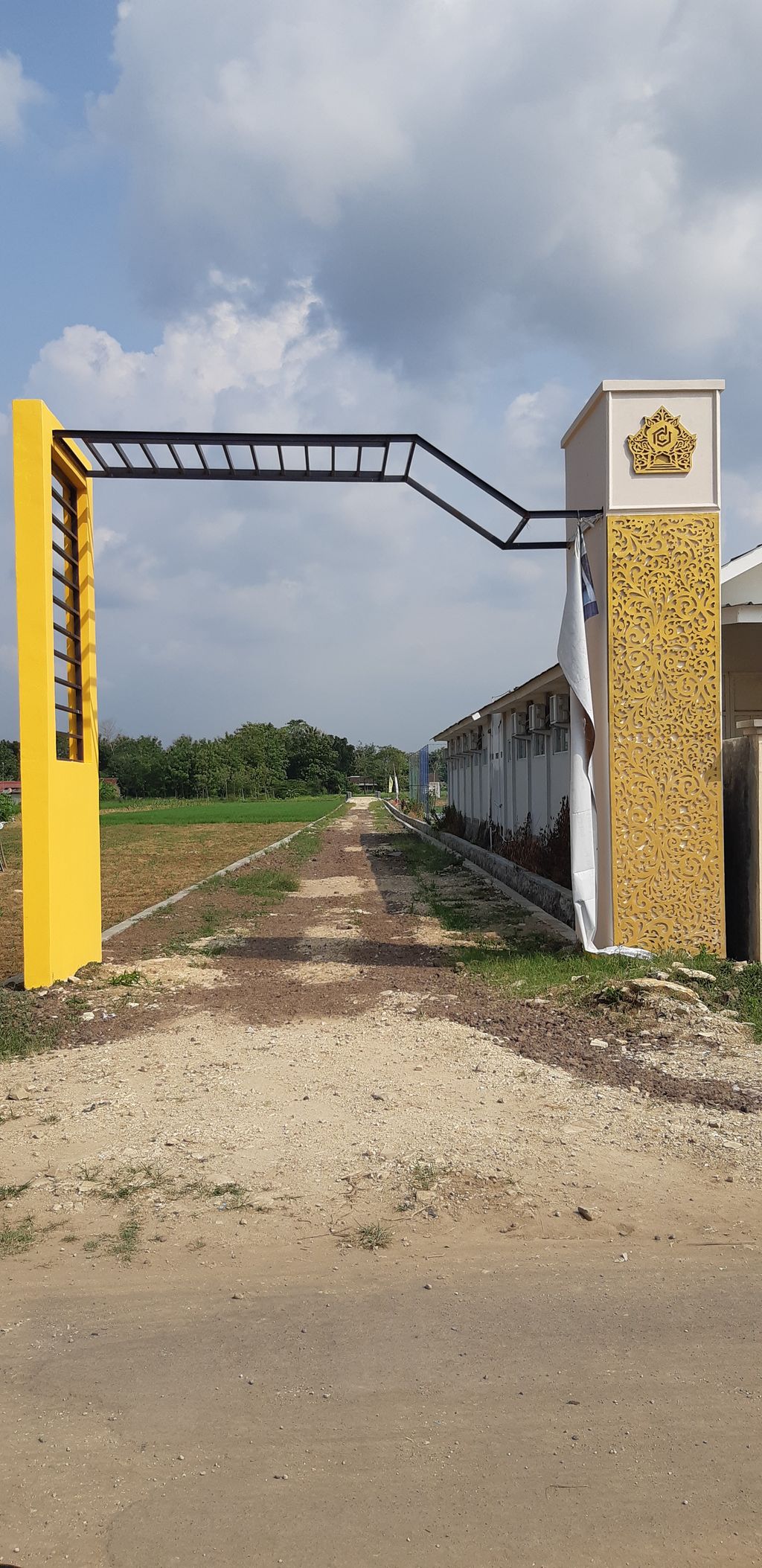foto gerbang perumahan DZAFA PABUARAN RESIDENCE