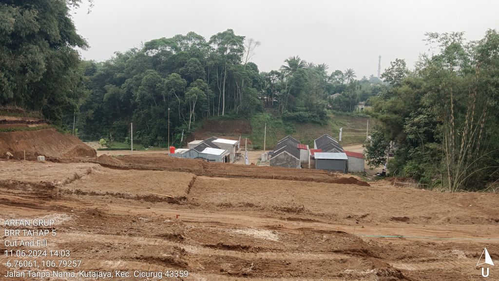 foto posisi tengah perumahan BENTENG ROYAL RESIDENCE TAHAP 5
